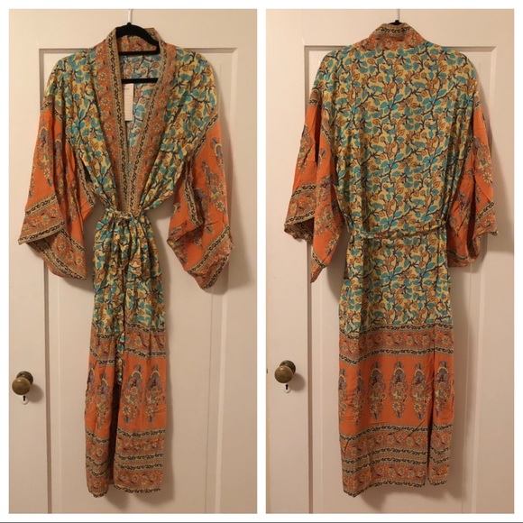 5⭐️ FAV BESTSELLER Delirium Robe Maxi Kimono Wrap - Picture 5 of 8